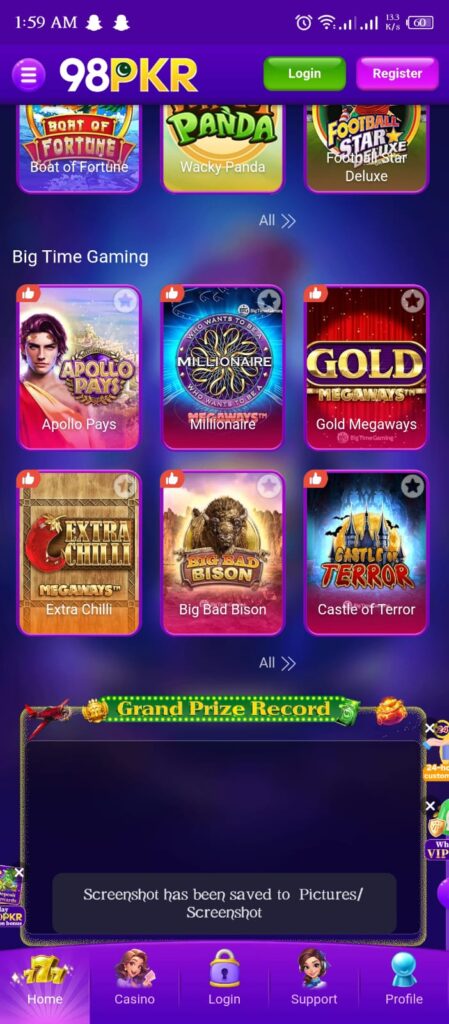 98PKR Game APK Downlaod