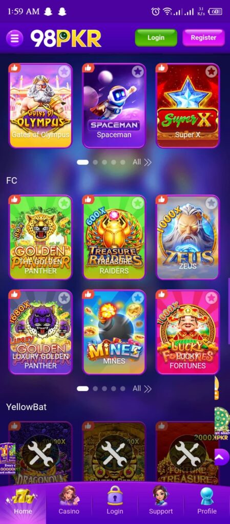 98PKR Game APK Downlaod
