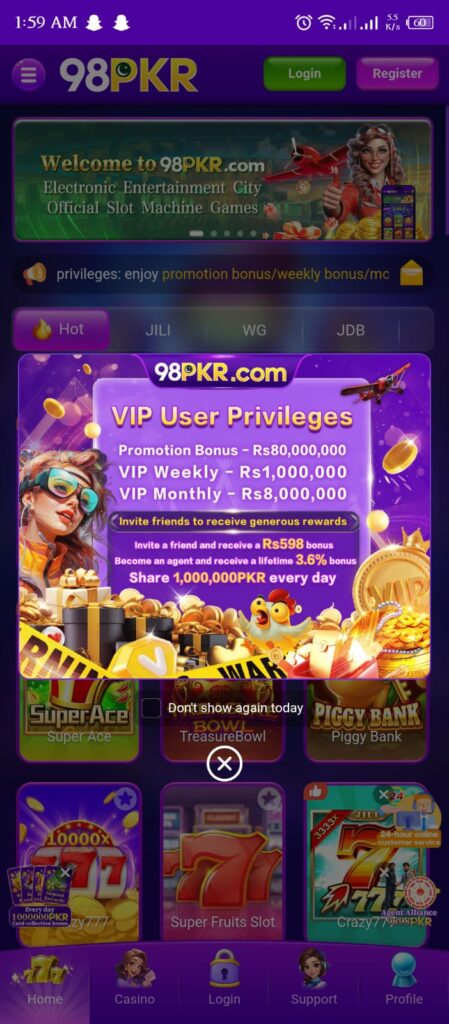 98PKR Game APK Downlaod